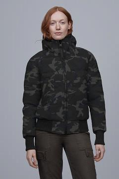 Chamarras Canada Goose Mujer México - Savona Chaqueta De Bombardero Black Label Negros JW7368459